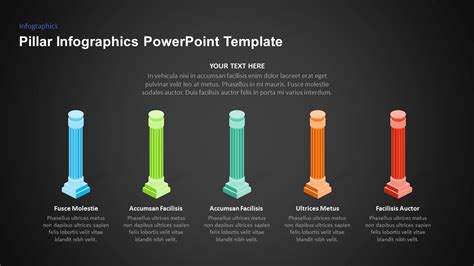 Pillars Infographic Template